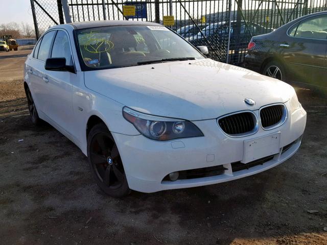 WBANF33546CS34398 - 2006 BMW 525 XI WHITE photo 1