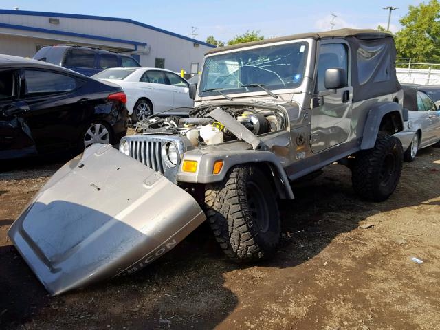 1J4FA64SX5P353909 - 2005 JEEP WRANGLER / GOLD photo 2