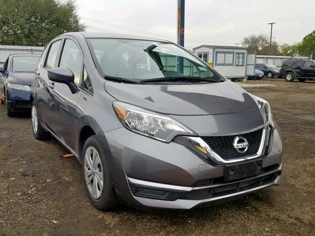 3N1CE2CP0HL359725 - 2017 NISSAN VERSA NOTE GRAY photo 1