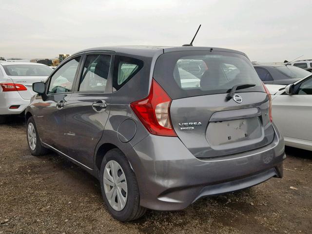 3N1CE2CP0HL359725 - 2017 NISSAN VERSA NOTE GRAY photo 3