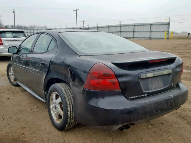2G2WP522041336151 - 2004 PONTIAC GRAND PRIX შავი ფოტო 3