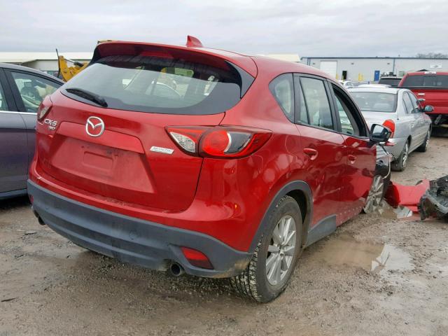 JM3KE4BE5E0429062 - 2014 MAZDA CX-5 SPORT RED photo 4