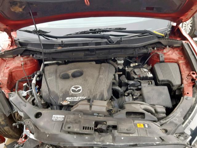 JM3KE4BE5E0429062 - 2014 MAZDA CX-5 SPORT RED photo 7