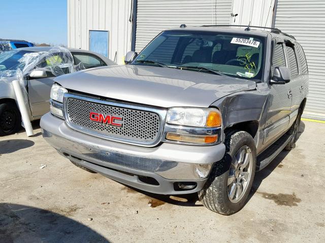 1GKEC13Z24R302571 - 2004 GMC YUKON GRAY photo 2