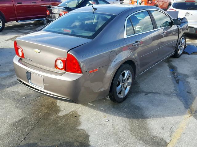 1G1ZC5E18BF252181 - 2011 CHEVROLET MALIBU 1LT 棕色 照片 4