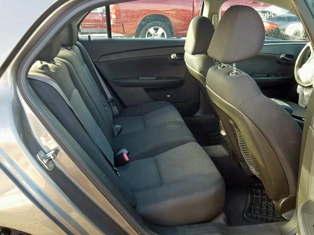 1G1ZC5E18BF252181 - 2011 CHEVROLET MALIBU 1LT 棕色 照片 6