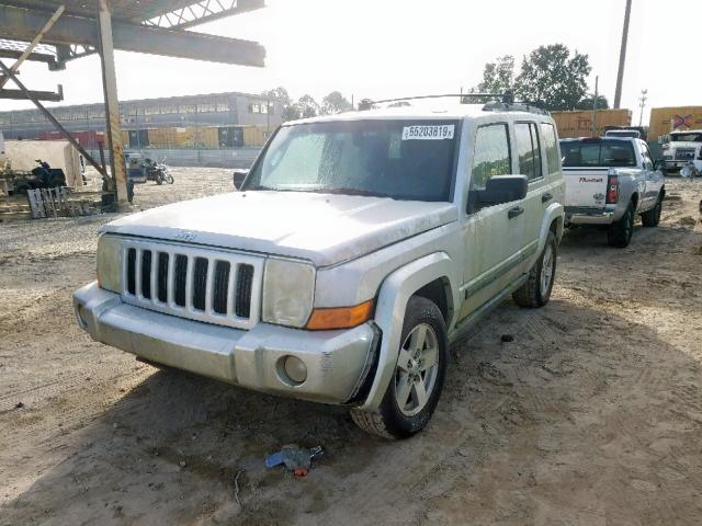 1J8HG48KX6C104989 - 2006 JEEP COMMANDER ვერცხლისფერი ფოტო 2