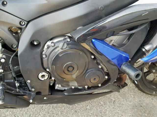 JS1GR7KA672101166 - 2007 SUZUKI GSX-R750 BLUE photo 7