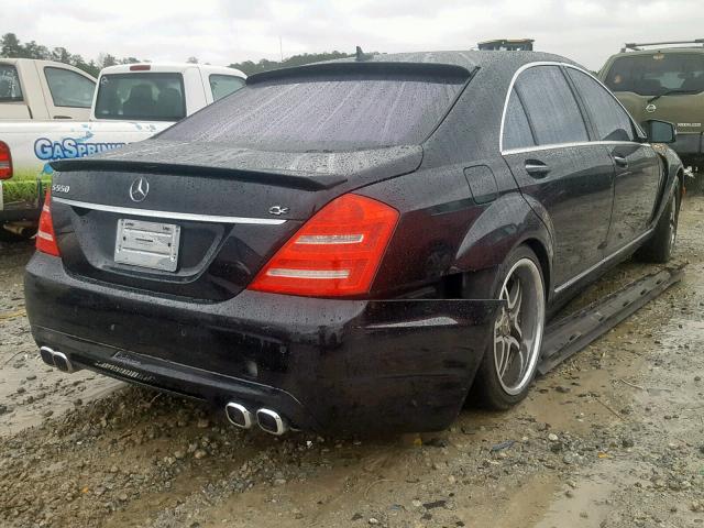 WDDNG7BB4AA331089 - 2010 MERCEDES-BENZ S 550 BLACK photo 4