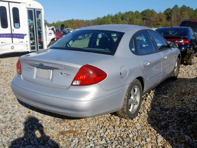 1FAFP55212G264549 - 2002 FORD TAURUS SES SILVER photo 4