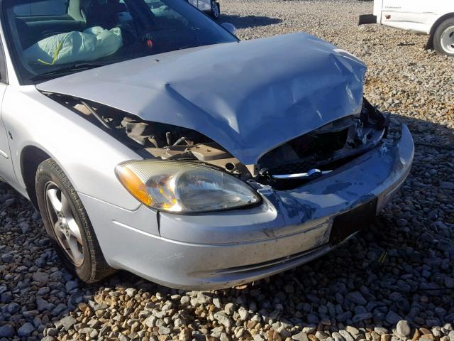 1FAFP55212G264549 - 2002 FORD TAURUS SES SILVER photo 9