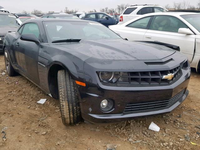 2G1FT1EW8B9153232 - 2011 CHEVROLET CAMARO 2SS BLACK photo 1