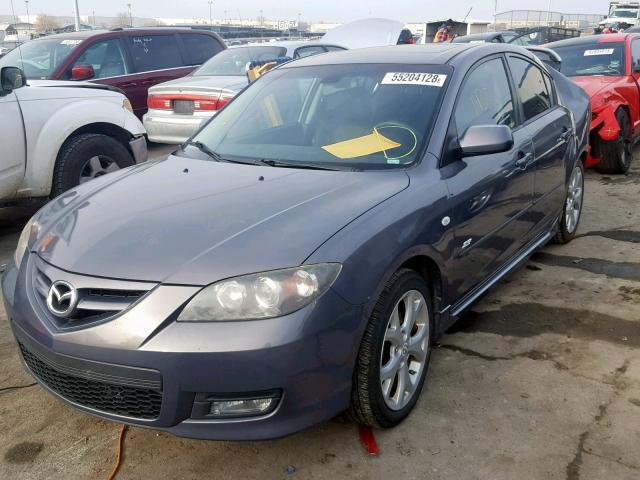 JM1BK323471742515 - 2007 MAZDA 3 S GRAY photo 2