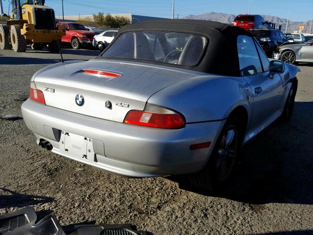 4USCH9341YLG02289 - 2000 BMW Z3 2.3 SILVER photo 4