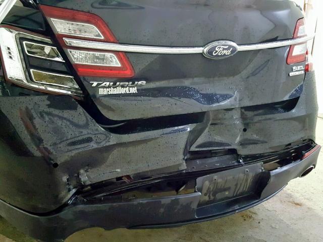 1FAHP2E88DG212060 - 2013 FORD TAURUS SEL BLACK photo 9