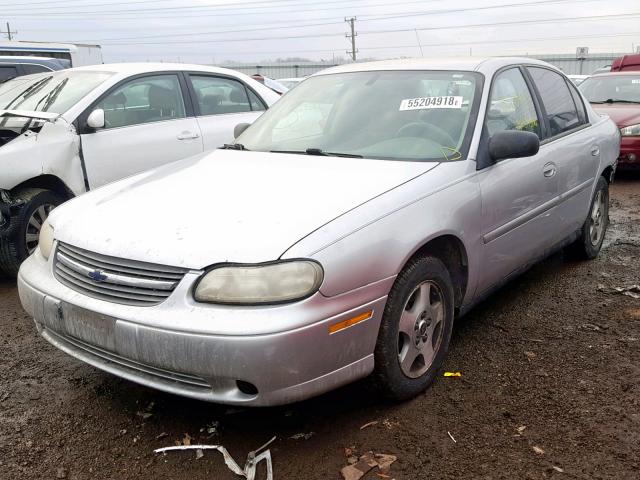 1G1ND52F35M148533 - 2005 CHEVROLET CLASSIC SILVER photo 2