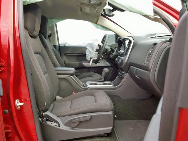 1GCGTCEN1J1162128 - 2018 CHEVROLET COLORADO L RED photo 5
