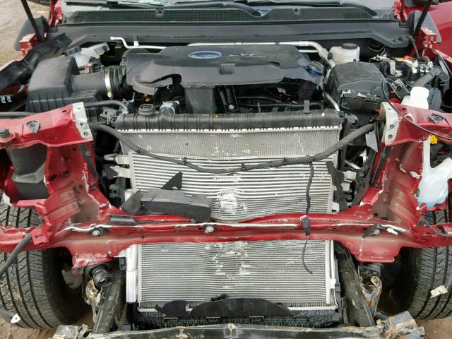 1GCGTCEN1J1162128 - 2018 CHEVROLET COLORADO L RED photo 7