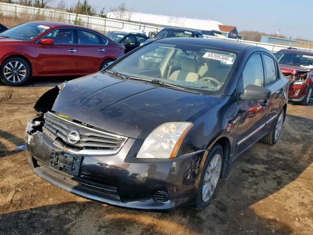 3N1AB6AP5BL625743 - 2011 NISSAN SENTRA 2.0 BLACK photo 2