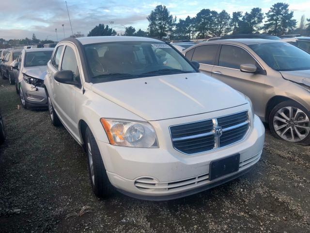 1B3CB4HA8AD534192 - 2010 DODGE CALIBER SX WHITE photo 1