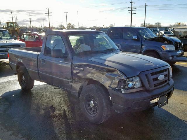 1FTYR10D96PA07109 - 2006 FORD RANGER CHARCOAL photo 1