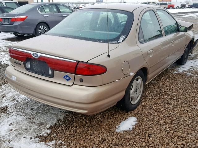 1FAFP65Z3XK180059 - 1999 FORD CONTOUR LX TAN photo 4