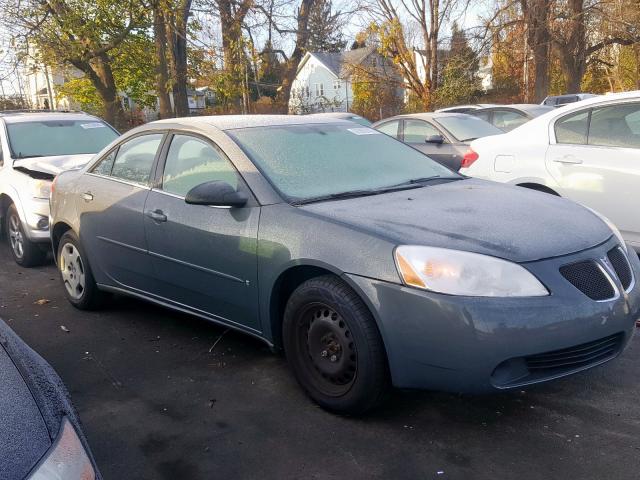 1G2ZF58B274263770 - 2007 PONTIAC G6 VALUE L GRAY photo 1