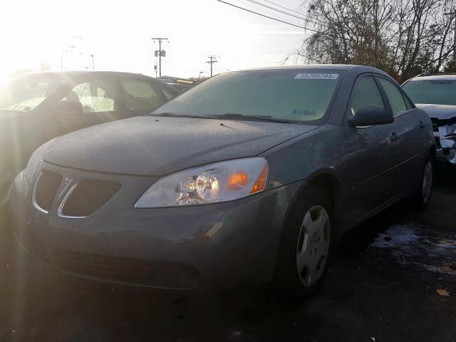 1G2ZF58B274263770 - 2007 PONTIAC G6 VALUE L GRAY photo 2