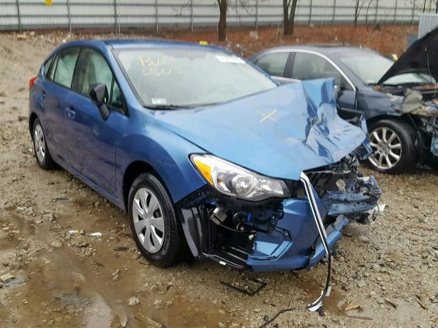 JF1GPAA60EG321625 - 2014 SUBARU IMPREZA BA BLUE photo 1