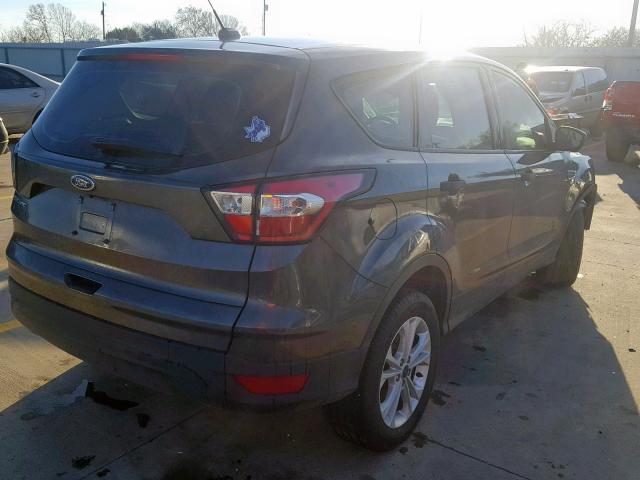 1FMCU0F78JUA96830 - 2018 FORD ESCAPE S GRAY photo 4