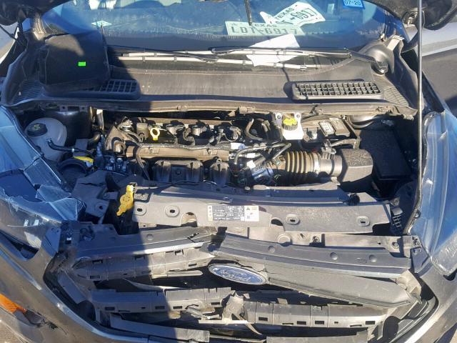 1FMCU0F78JUA96830 - 2018 FORD ESCAPE S GRAY photo 7