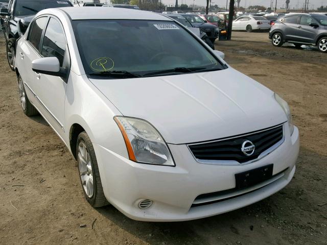 3N1AB6AP1CL774040 - 2012 NISSAN SENTRA 2.0 WHITE photo 1