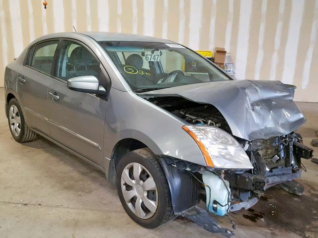 3N1AB6AP8BL713654 - 2011 NISSAN SENTRA 2.0 GRAY photo 1