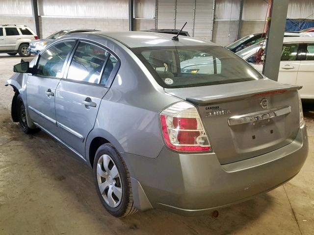 3N1AB6AP8BL713654 - 2011 NISSAN SENTRA 2.0 GRAY photo 3