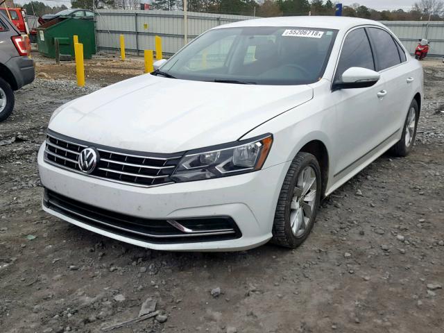 1VWAS7A33GC025299 - 2016 VOLKSWAGEN PASSAT S WHITE photo 2