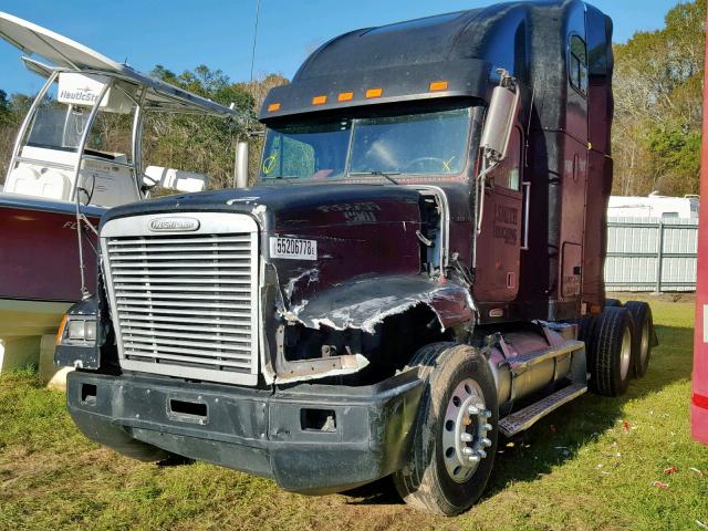 1FUY3MDB2VP724535 - 1997 FREIGHTLINER CONVENTION BLACK photo 2