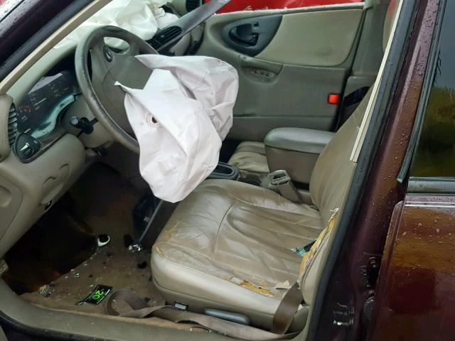 1G1NES2MXX6223361 - 1999 CHEVROLET MALIBU LS Bordo foto 5