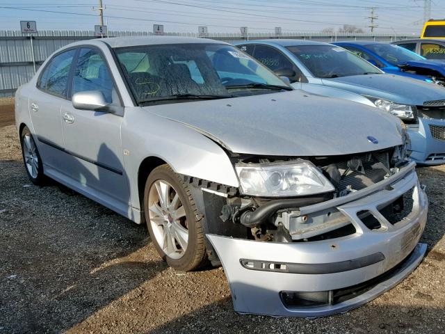 YS3FD49Y471139608 - 2007 SAAB 9-3 2.0T SILVER photo 1