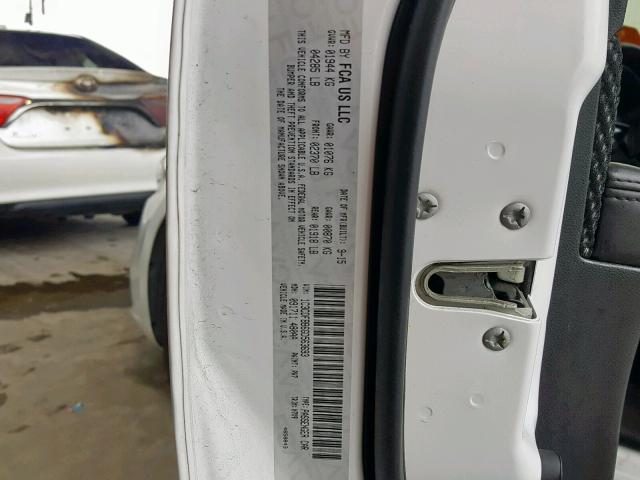 1C3CDFBB6GD563693 - 2016 DODGE DART SXT WHITE photo 10