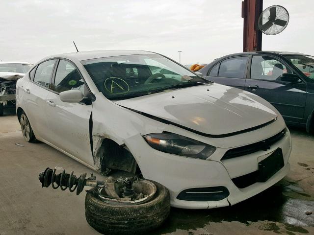 1C3CDFBB6GD563693 - 2016 DODGE DART SXT WHITE photo 2