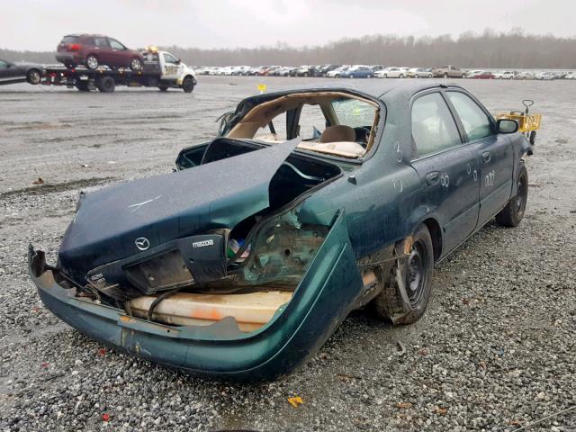 1YVGF22C1X5896770 - 1999 MAZDA 626 ES GREEN photo 4