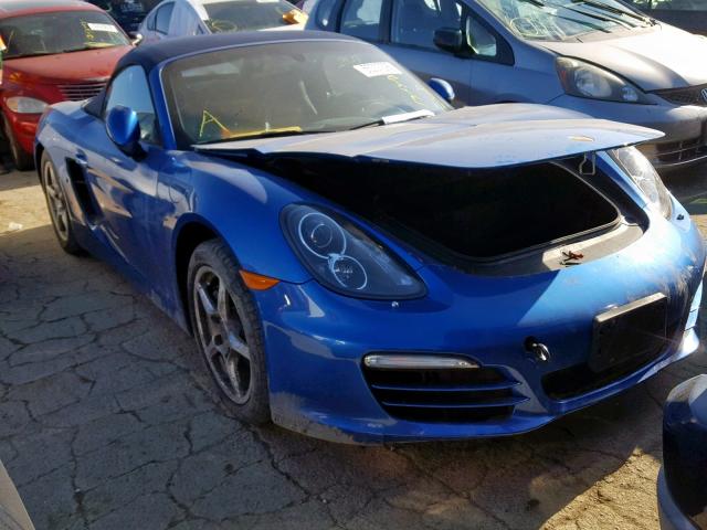 WP0CA2A85ES121970 - 2014 PORSCHE BOXSTER BLUE photo 1