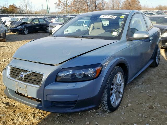 YV1MK672982079927 - 2008 VOLVO C30 T5 GRAY photo 2