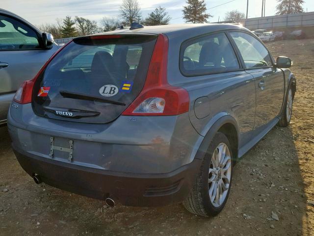 YV1MK672982079927 - 2008 VOLVO C30 T5 GRAY photo 4