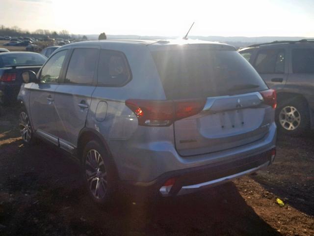 JA4AZ3A38GZ063352 - 2016 MITSUBISHI OUTLANDER SILVER photo 3