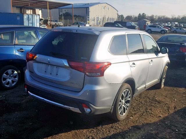 JA4AZ3A38GZ063352 - 2016 MITSUBISHI OUTLANDER SILVER photo 4