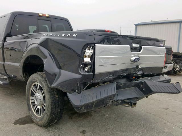 1FT8W3BT9GEA57613 - 2016 FORD F350 SUPER BLACK photo 9