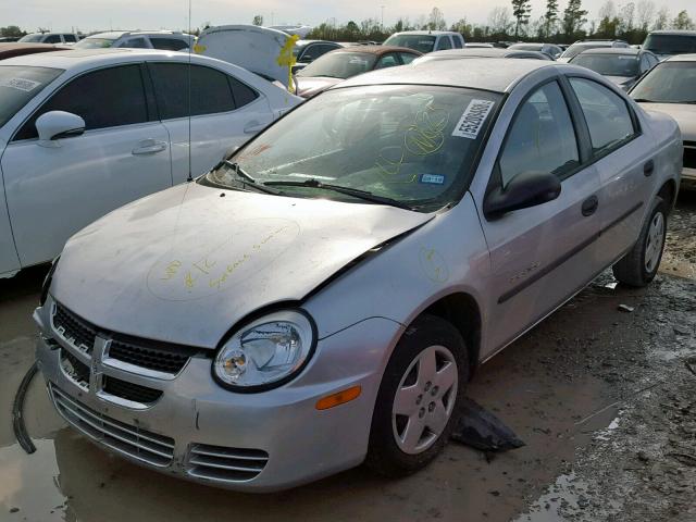 1B3ES26C03D133871 - 2003 DODGE NEON SE SILVER photo 2