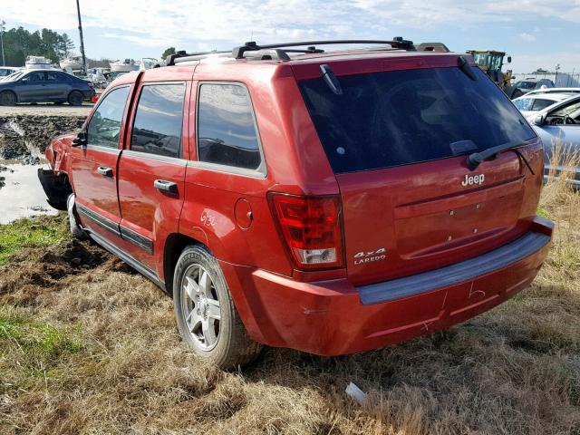 1J4GR48K56C249896 - 2006 JEEP GRAND CHER RED photo 3