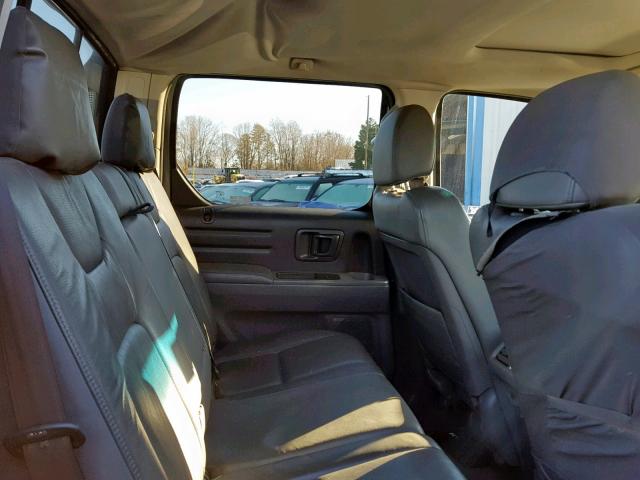 2HJYK16537H546895 - 2007 HONDA RIDGELINE GRAY photo 6